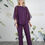 Thumbnail: Elegant Chiffon Top and Trousers