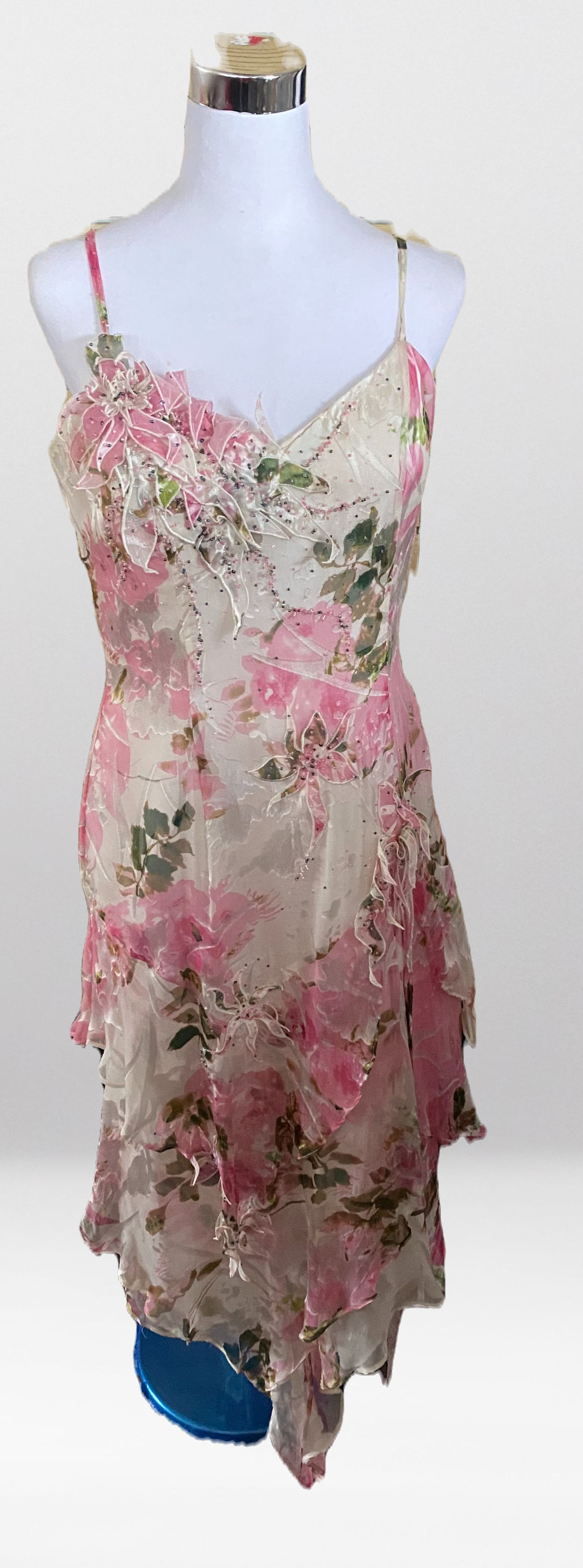Vintage Emma Somerset Silk Dress