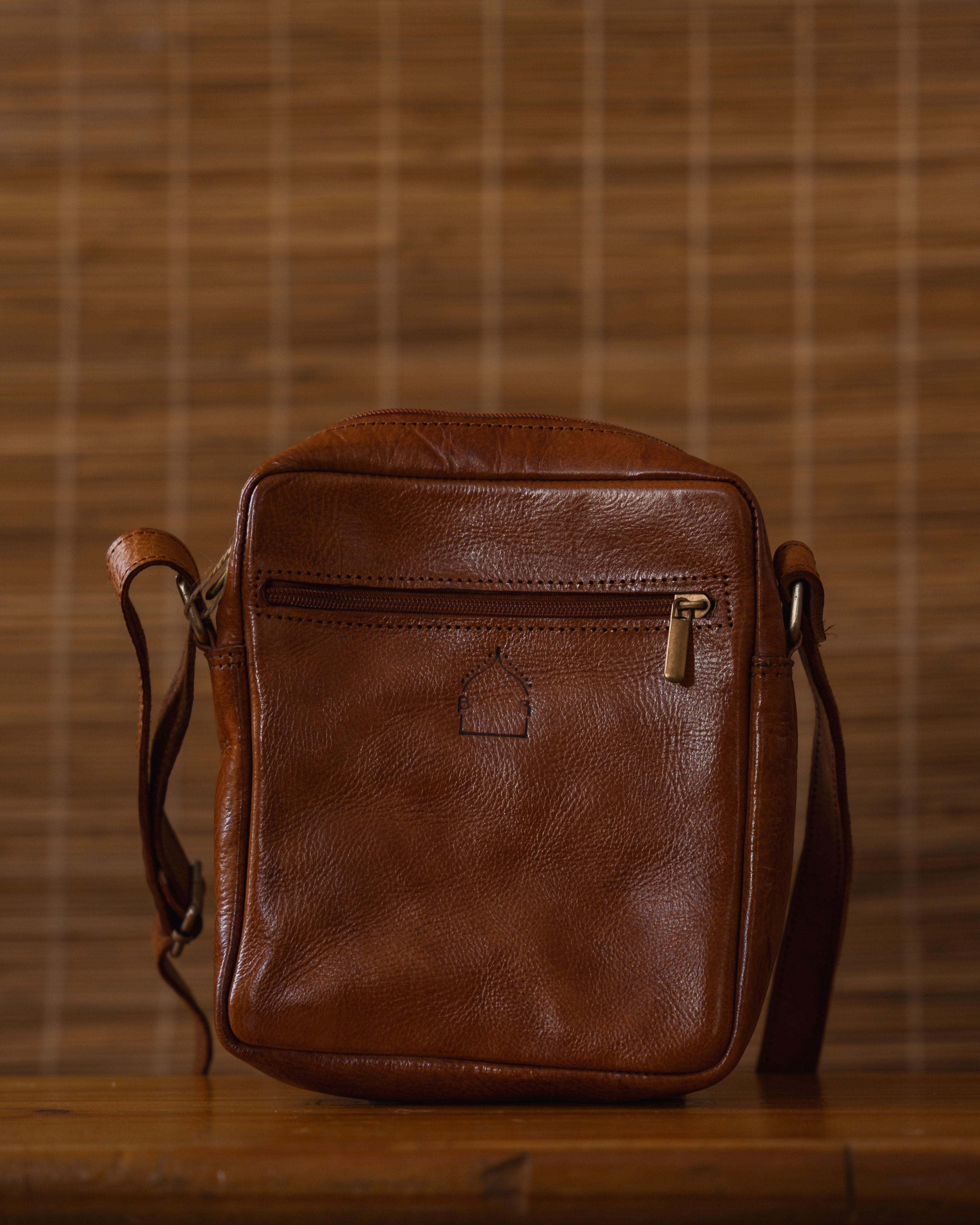 Leather Messenger Bag