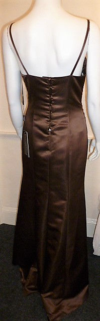 Thumbnail: Satin Fishtail Bridesmaid Dress