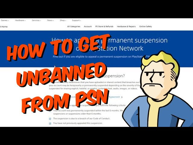 How to Unban Playstation Account?