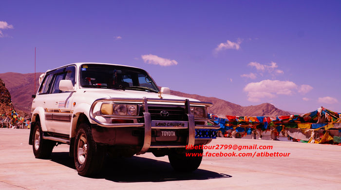 We are here in Tibet.