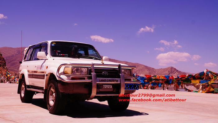 We are here in Tibet.