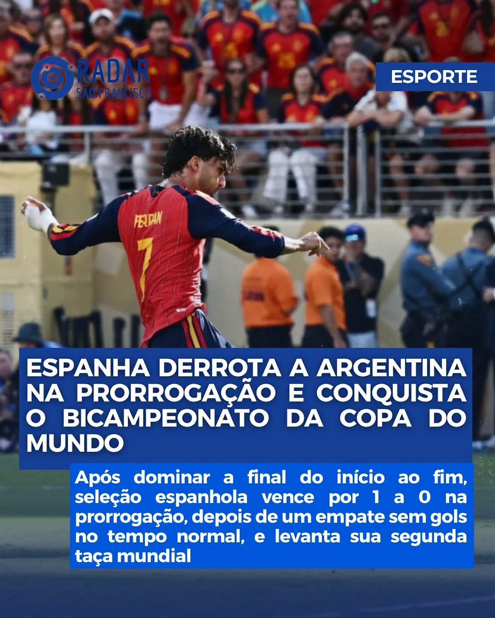 Espanha derrota a Argentina na prorrogação e conquista o bicampeonato da Copa do Mundo