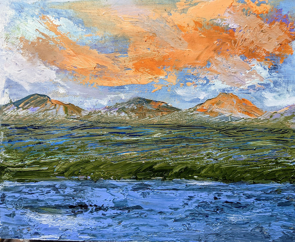 Thumbnail: SOLD. Raving Skies.