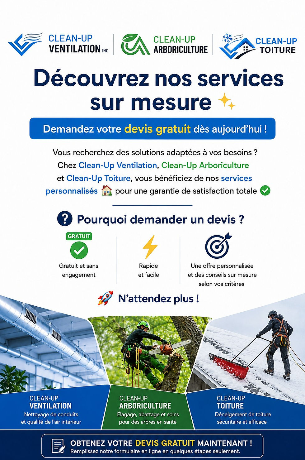 Partage social - Demande de devis 