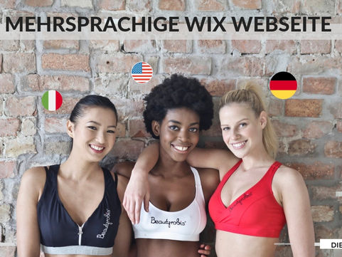 Mit Wix eine mehrsprachige Webseite erstellen