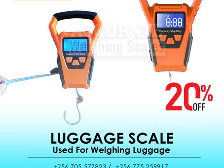 Handled Travel Luggage Weight scale