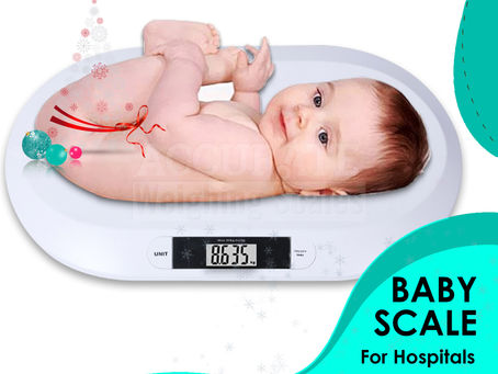 Highly accurate baby weighing scale that hold infants