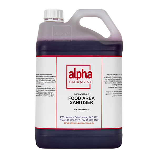 Food Area Sanitiser Chemical