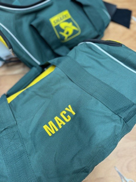 Thumbnail: Name Embroidery onto Bag