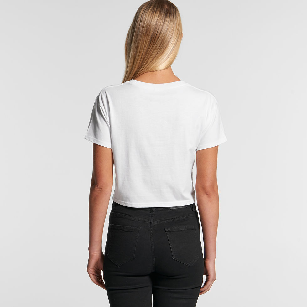 Thumbnail: WO'S CROP TEE | CHEST EMBROIDERY