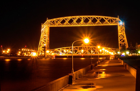 Lift Bridge in Canal Park, Duluth Minnesota