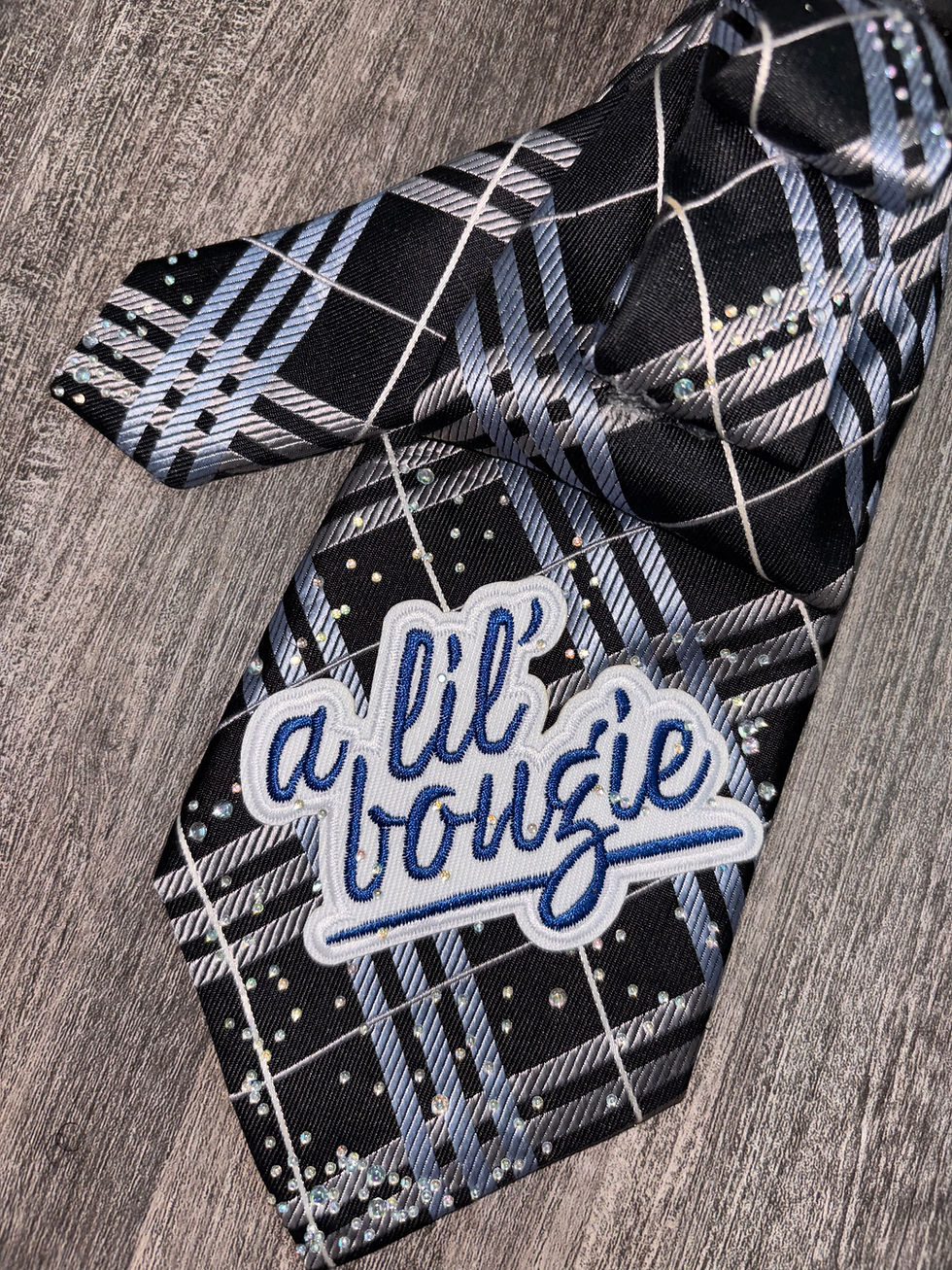 Thumbnail: Lil Bougie Navy Necktie 