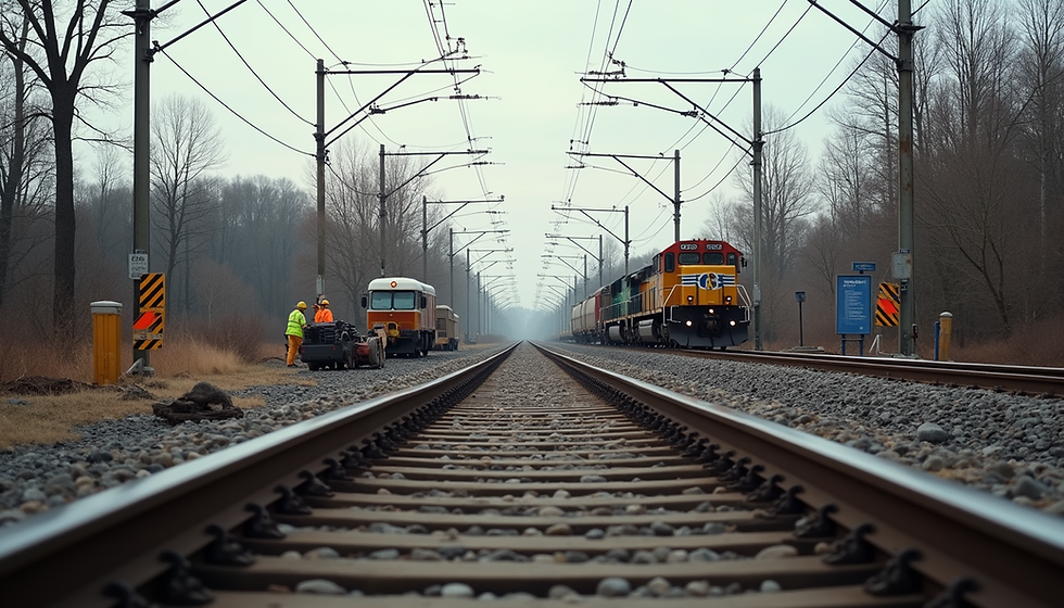 Important Announcement: Railroad Crossing Closure on Leach Road Starting July 18th
