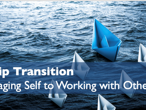 Is the Leadership Transition Journey Never Easy?