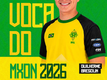 Bresolin é o novo titular da MX2 da Seleção Brasileira no MX das Nações