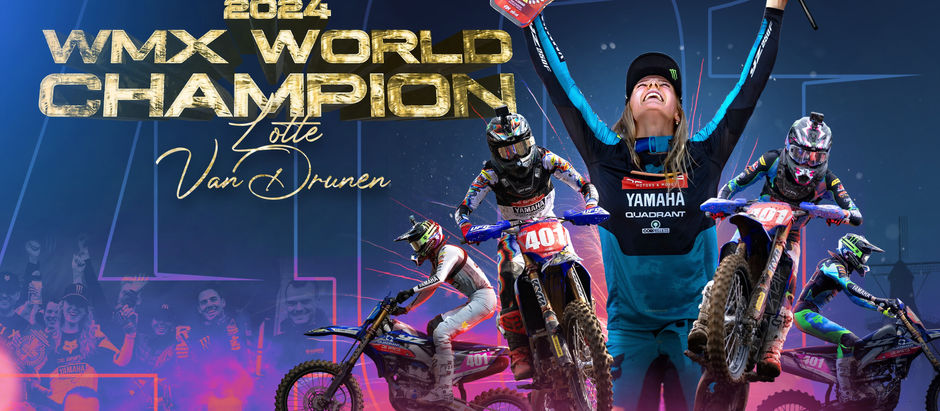 Lotte van Drunen é a campeã mundial WMX de 2024!
