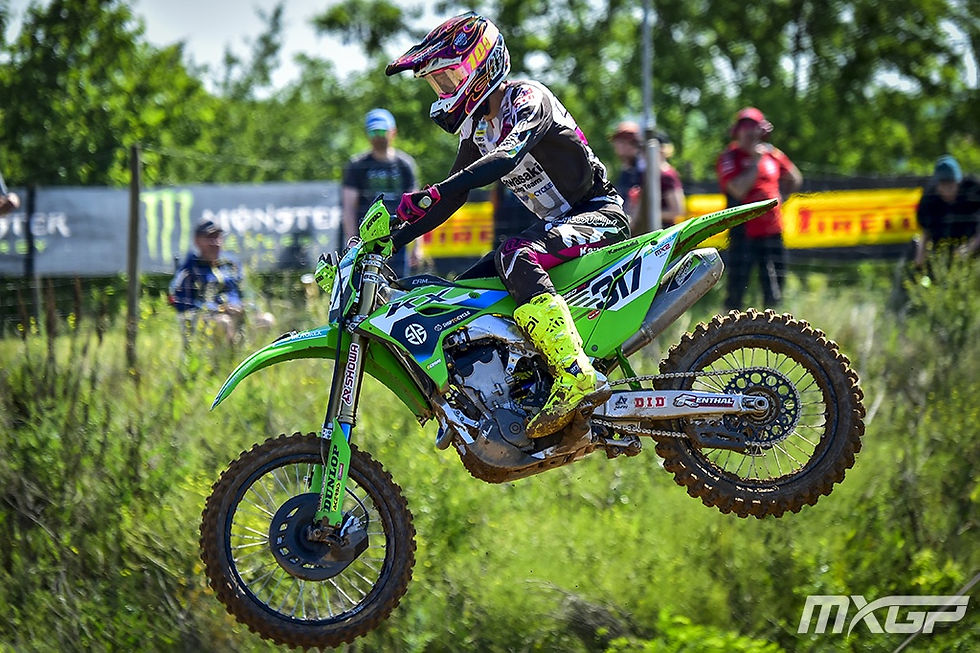 Valin é primeiro na 2a. bateria da MX2, e Coenen penalizado