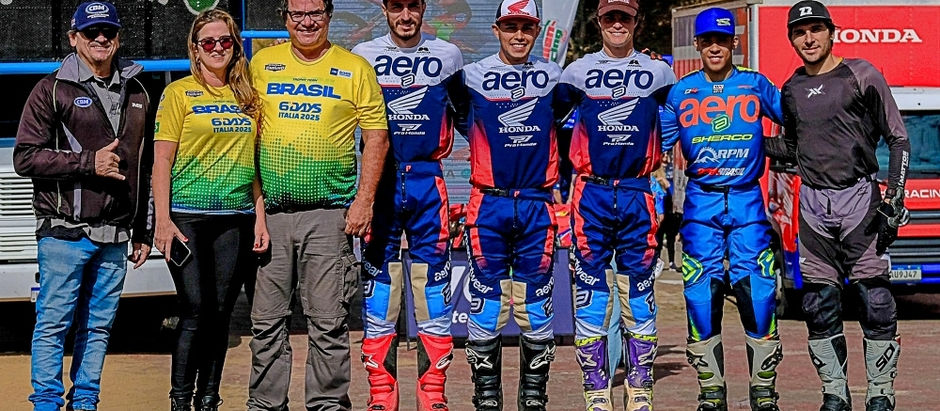 Brasil confirma equipe para o 99º Six Days de Enduro em Bergamo, na Itália