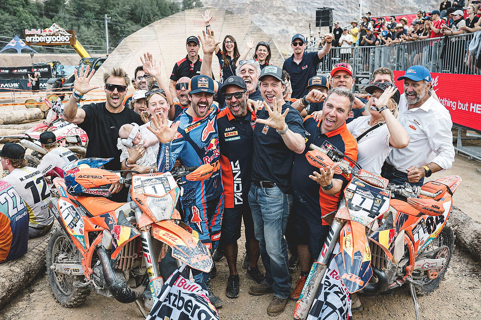 Lettenbicher conquista o 5º título consecutivo no Red Bull Erzbergrodeo