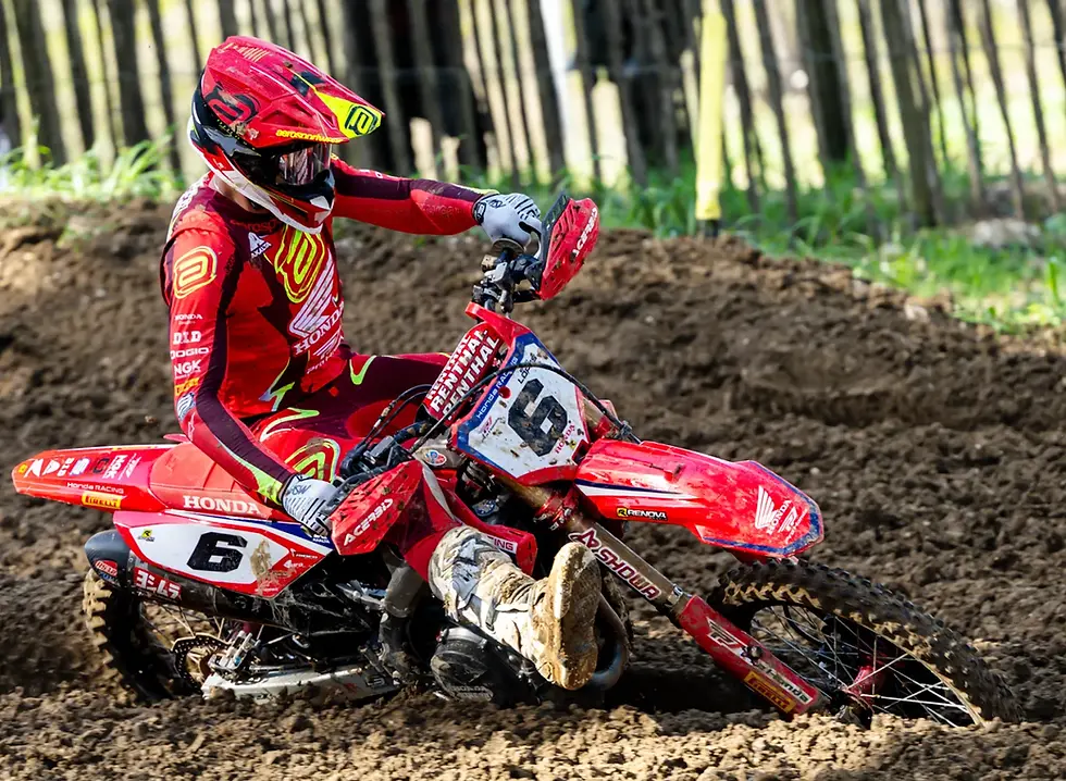 Enzo na segunda etapa do MXGP