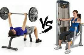 free weights versus machines
