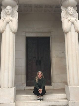 Siri at Racic Family Mausoleum Cavtat Croatia.jpeg