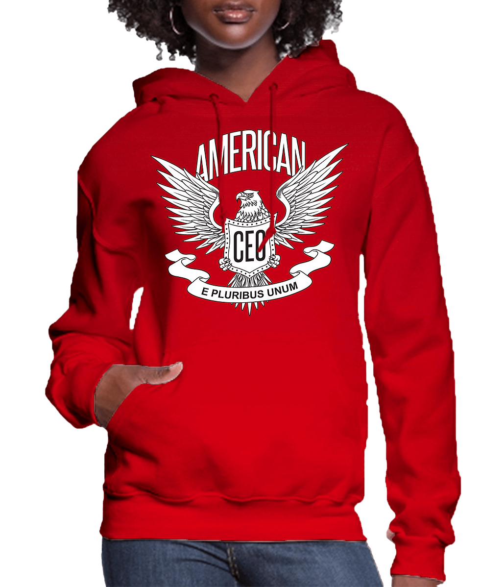Thumbnail: American CEO Patriotic Eagle Women’s Hoodie
