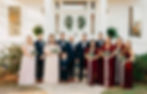Wedding and event florals held by a bridal party.