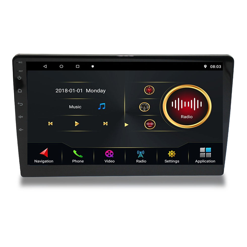 Thumbnail: Audio Car Stereo Universal Big Amplifier 2 Din 10 Pulgadas Android Car Radio