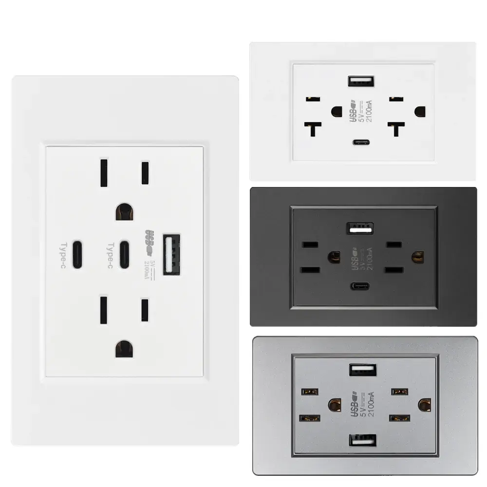Standard Dual Usb Wall socket