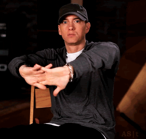 Craquement des doigts Eminem.gif