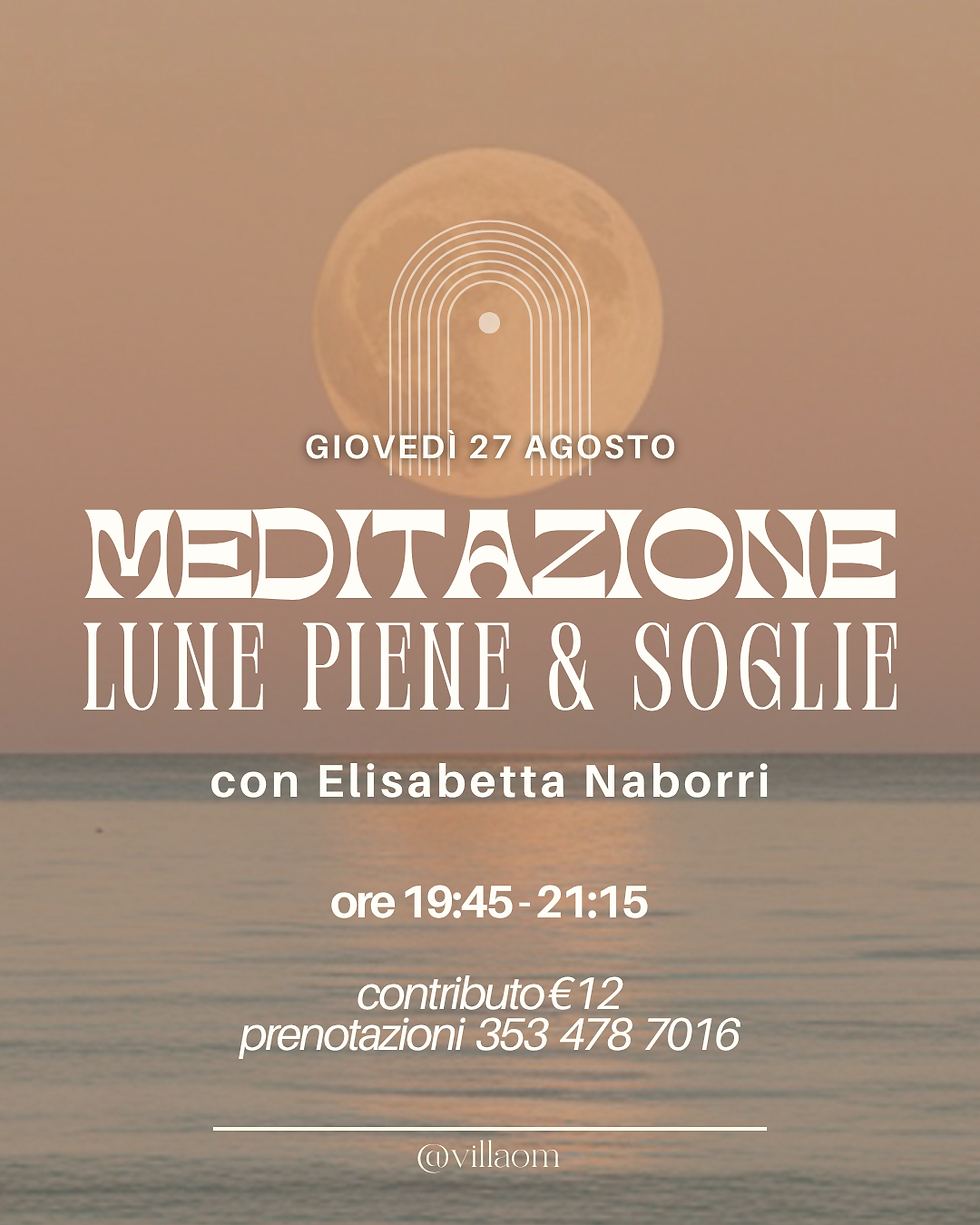Meditazione Lune Piene & Soglie