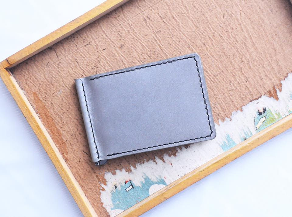 縮圖：【好好縫】銀紙夾｜皮革D.I.Y材料包