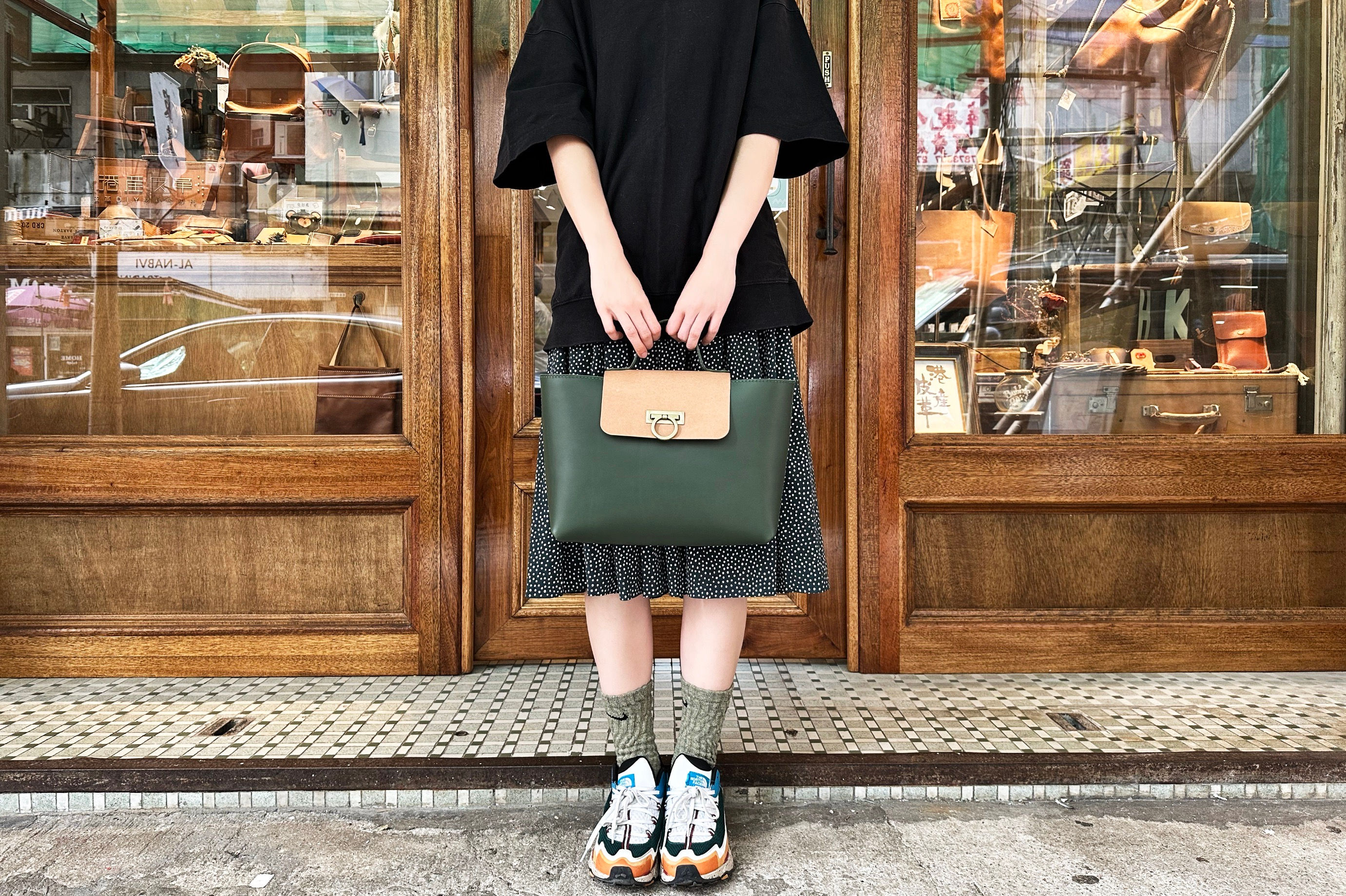 【好好縫】橫身手提包｜皮革D.I.Y材料包