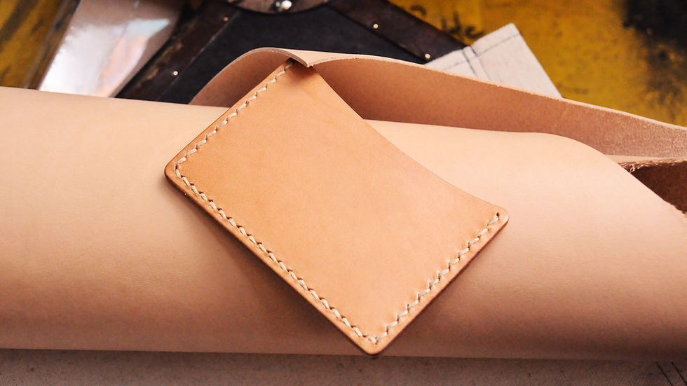 縮圖：【好好縫】對摺咭位護照套｜皮革D.I.Y材料包