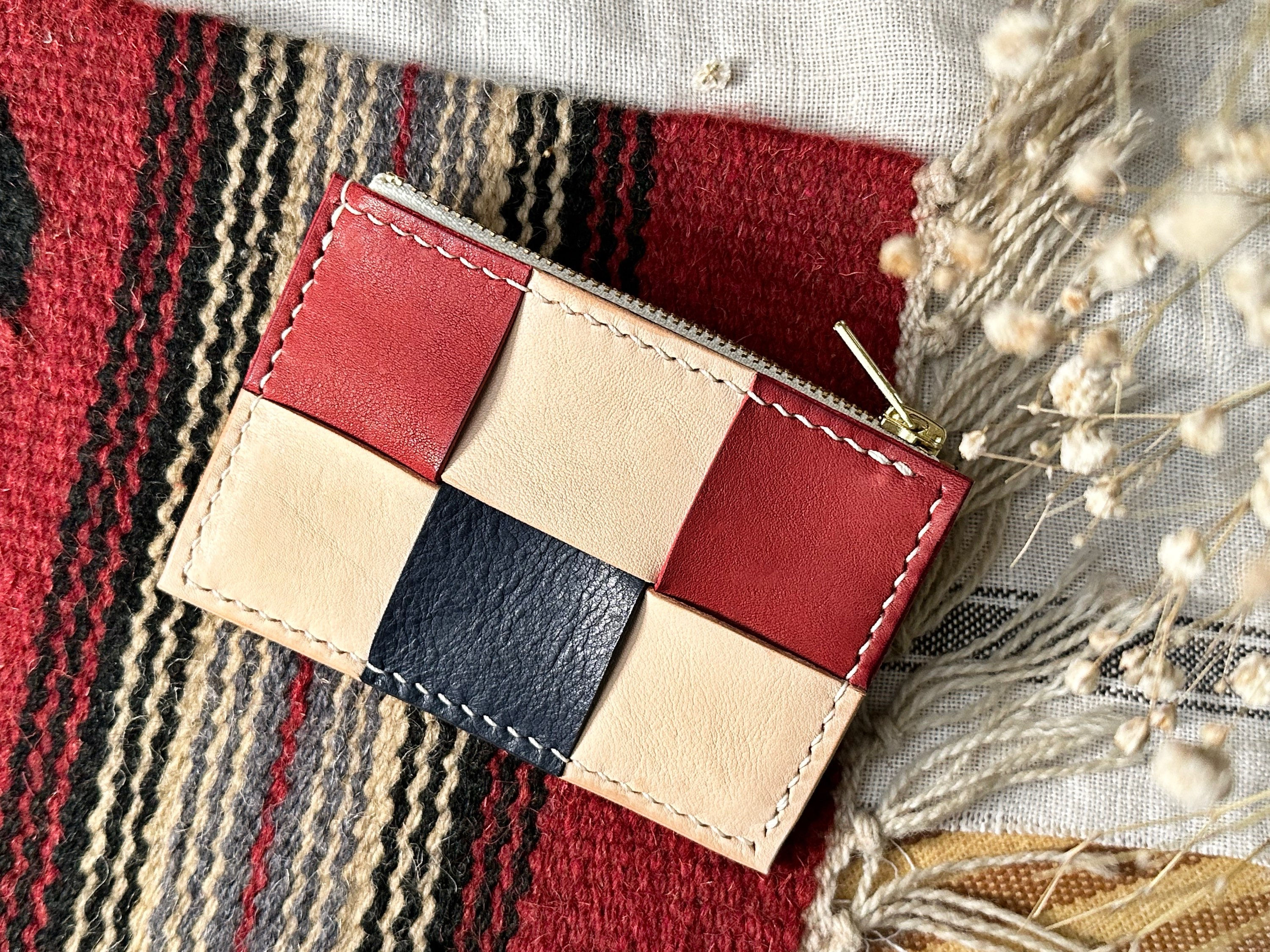 【好好縫】大方織・摔紋織皮拉鏈散紙包 ｜皮革D.I.Y材料包