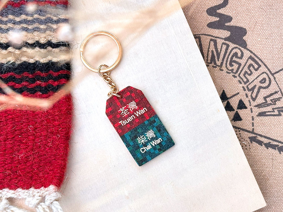 縮圖：下一站・ 小御守匙扣｜手工皮革｜香港製造