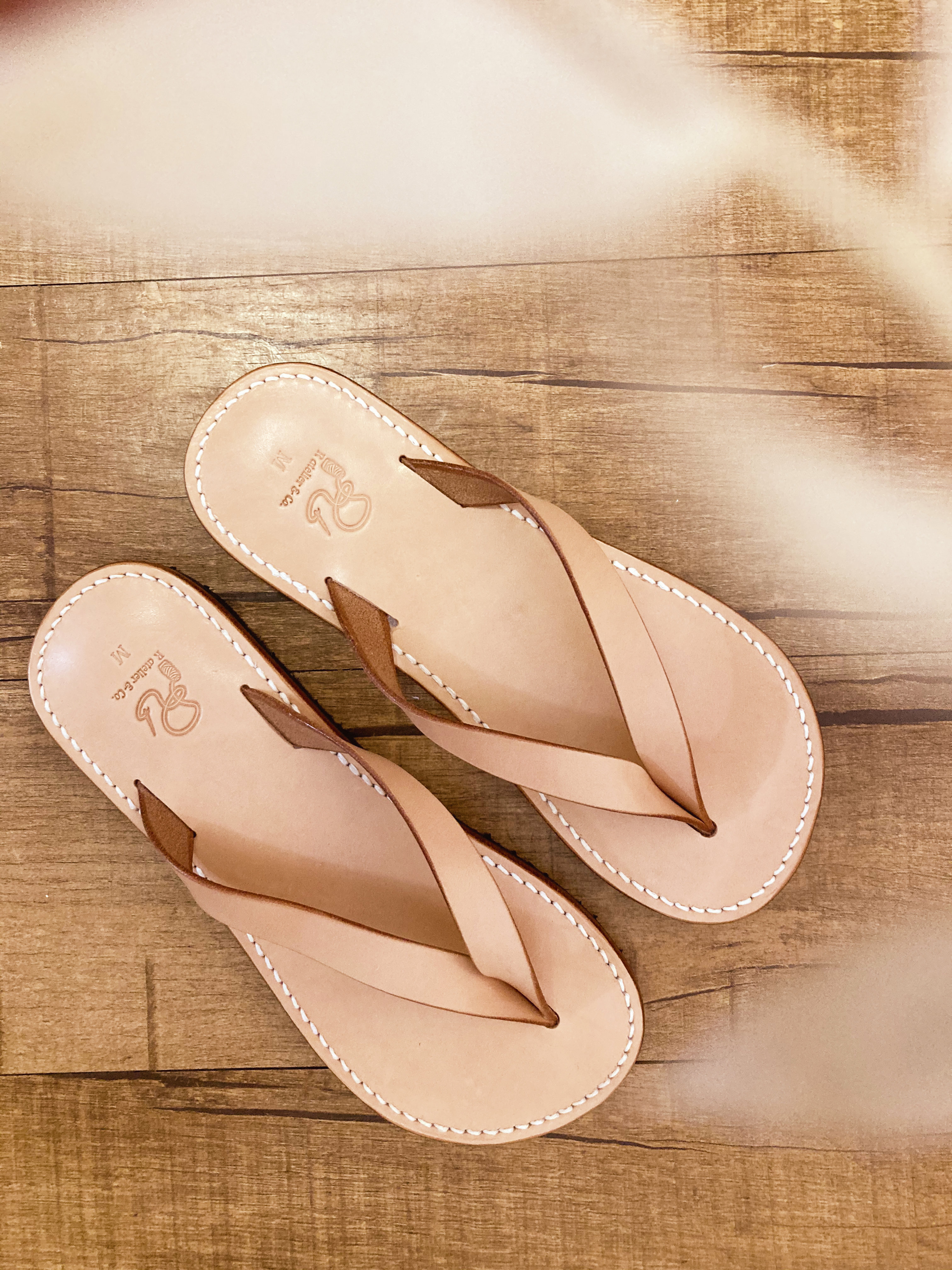 日本職人手製皮革涼鞋 Phra Kaew 人字拖 革サンダルキット 皮革涼鞋 港產皮革 Art Atelier Du Travail