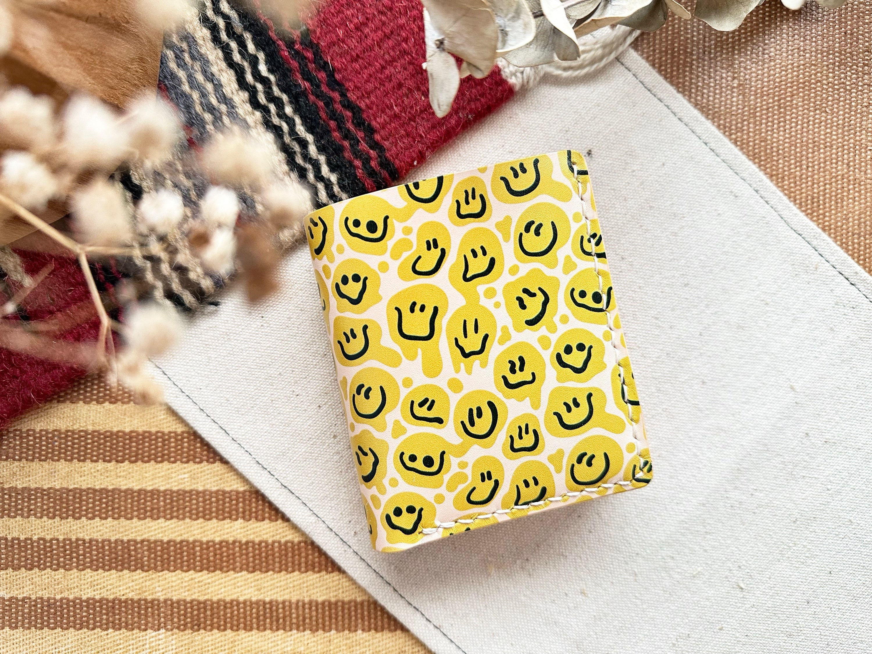 【好好縫】SMILLY // 咭位+相位+拉鍊風琴散紙位 小型銀包 ｜皮革D.I.Y材料包