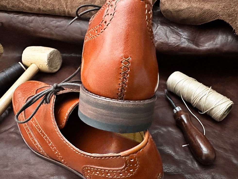 縮圖：手工皮鞋工作坊｜皮革課程及工作坊｜通花款式