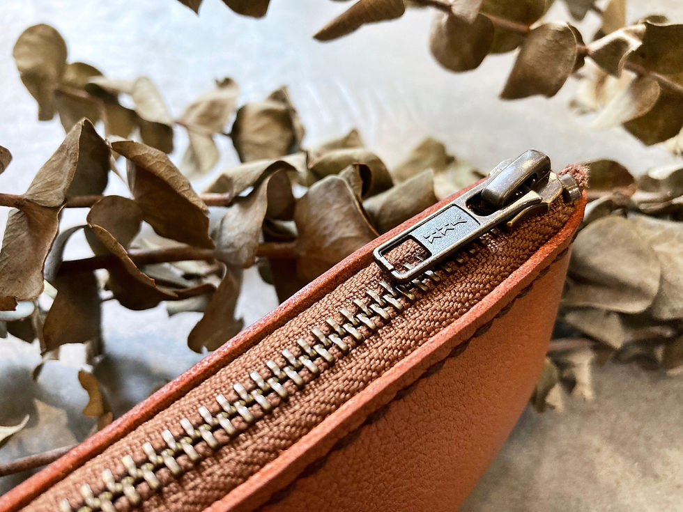 縮圖：【好好縫】拉鍊筆袋 (S)｜皮革D.I.Y材料包