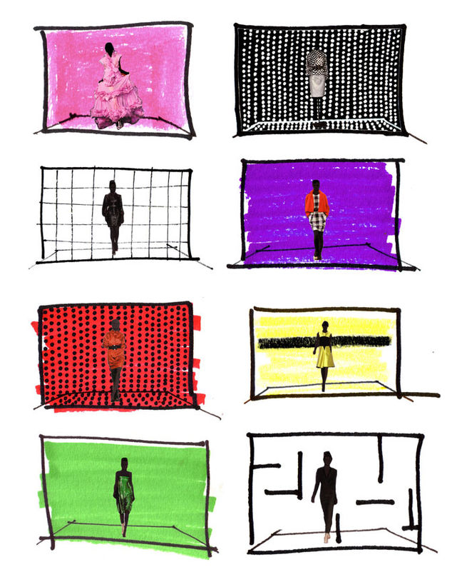 Yves Saint Laurent window display