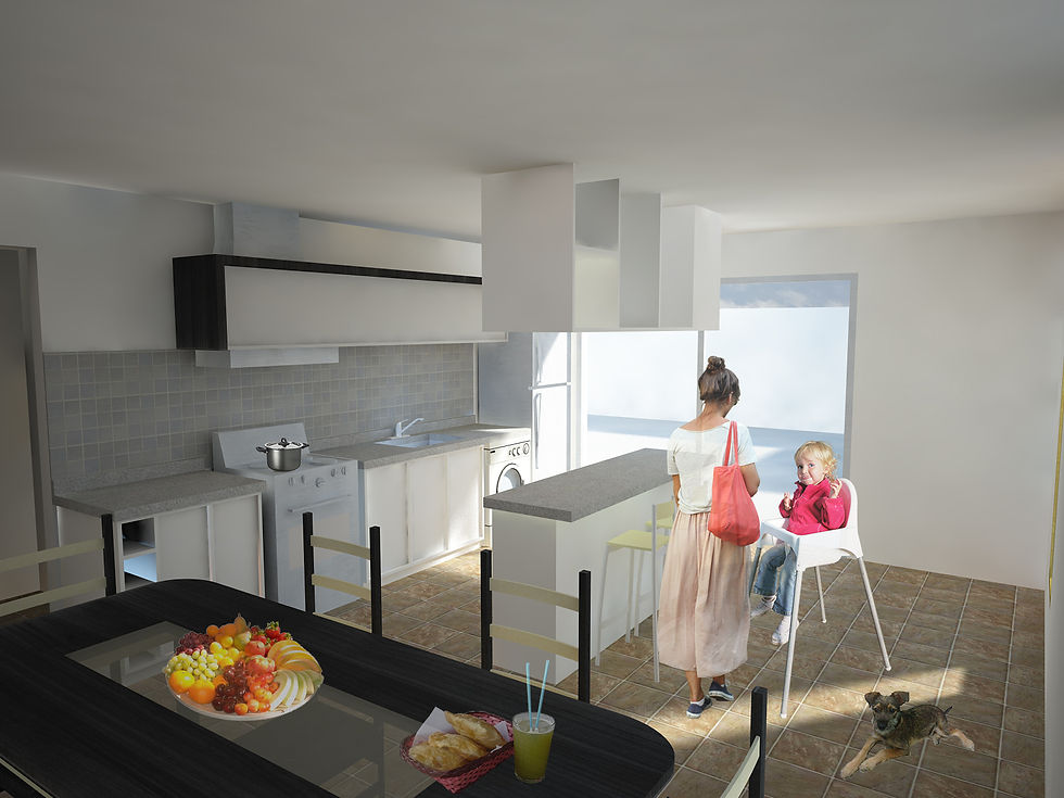 REMODELACION COCINA COMEDOR