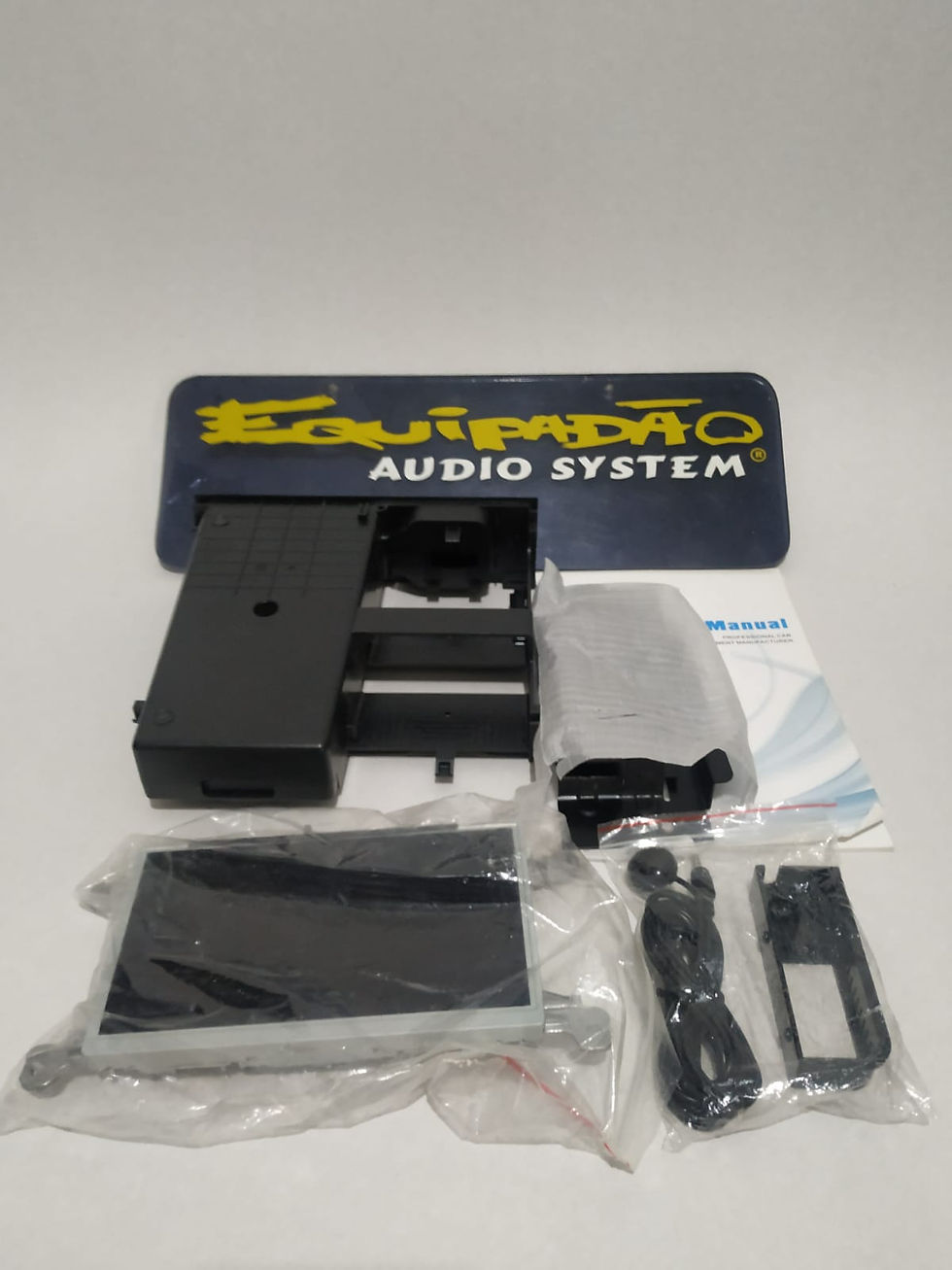 Miniatura: Tela Central Multimidia Original Audi 8t0919603g