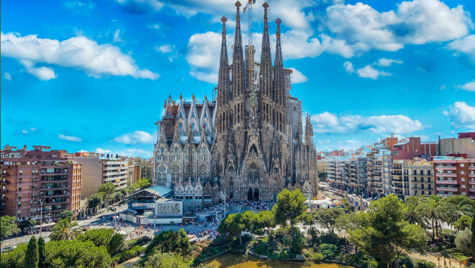 La Sagrada Família in Barcelona, one of the most popular incentive travel destinations in Europe.