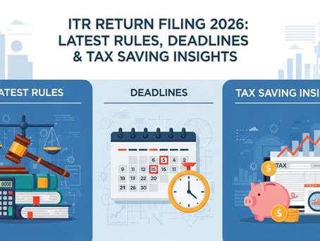 ITR Return Filing 2026: Latest Rules, Deadlines & Tax Saving Insights