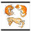 Thumbnail: Orange Cats POSTER with HANGER