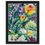 Thumbnail: Crisp Yellow Rose Floral printed CANVAS with FRAME